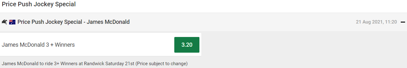 JMac Price push